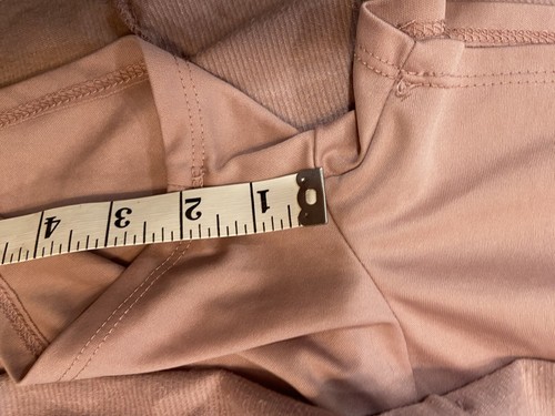 Beautees Girls Pink Ribbed Velour High Waist Mini Pull On Skort Shorts Size 12 - Picture 10 of 10