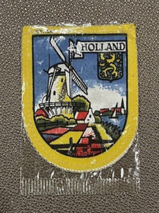 Holland Patch in Original Package Netherlands Shield Shaped Vers 1