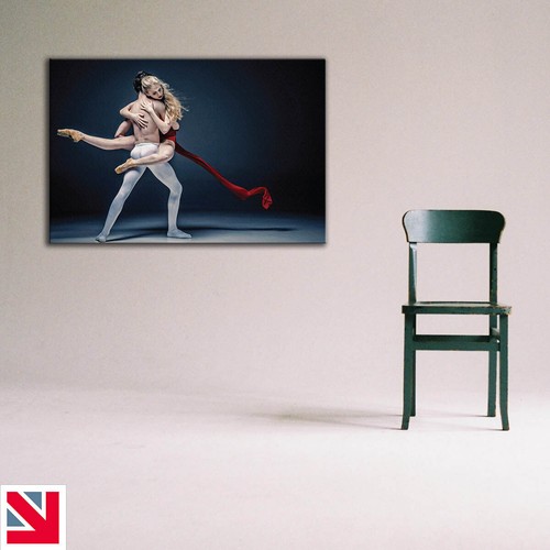 DANCE BALLERINA CANVAS Wall Art Picture Print - Picture 2 of 3