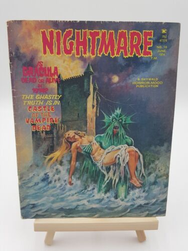 Nightmare Magazine No. 19 - June 1974. See pics!  - Picture 1 of 12