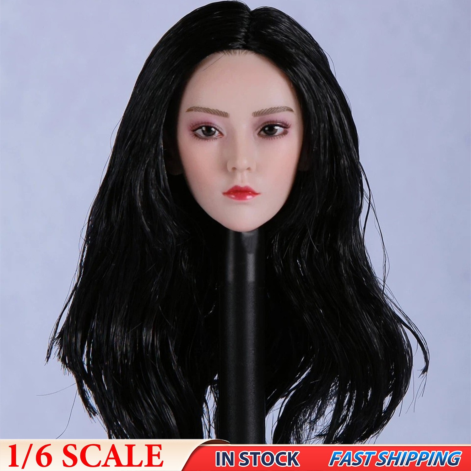 1/6 TBLeague CAREER KILLER Asian Female Girl Head Sculpt F 12" JIAOU