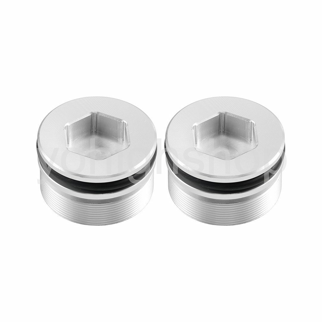 ルイ・ヴィトン Aluminium Fork Tube Caps Bolts For Kawasaki ZX1000 ZX-10