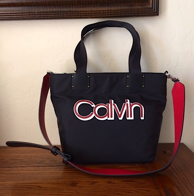 calvin klein luna medium tote