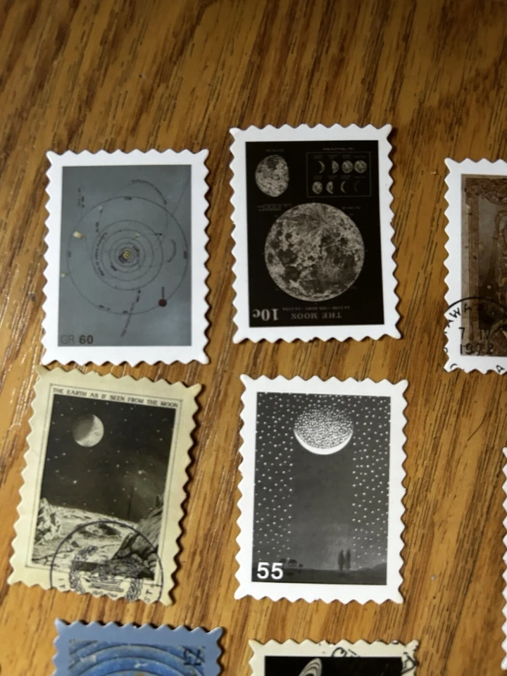 Rare stamp Vintage 18pcs project mercury - Image 4 of 4