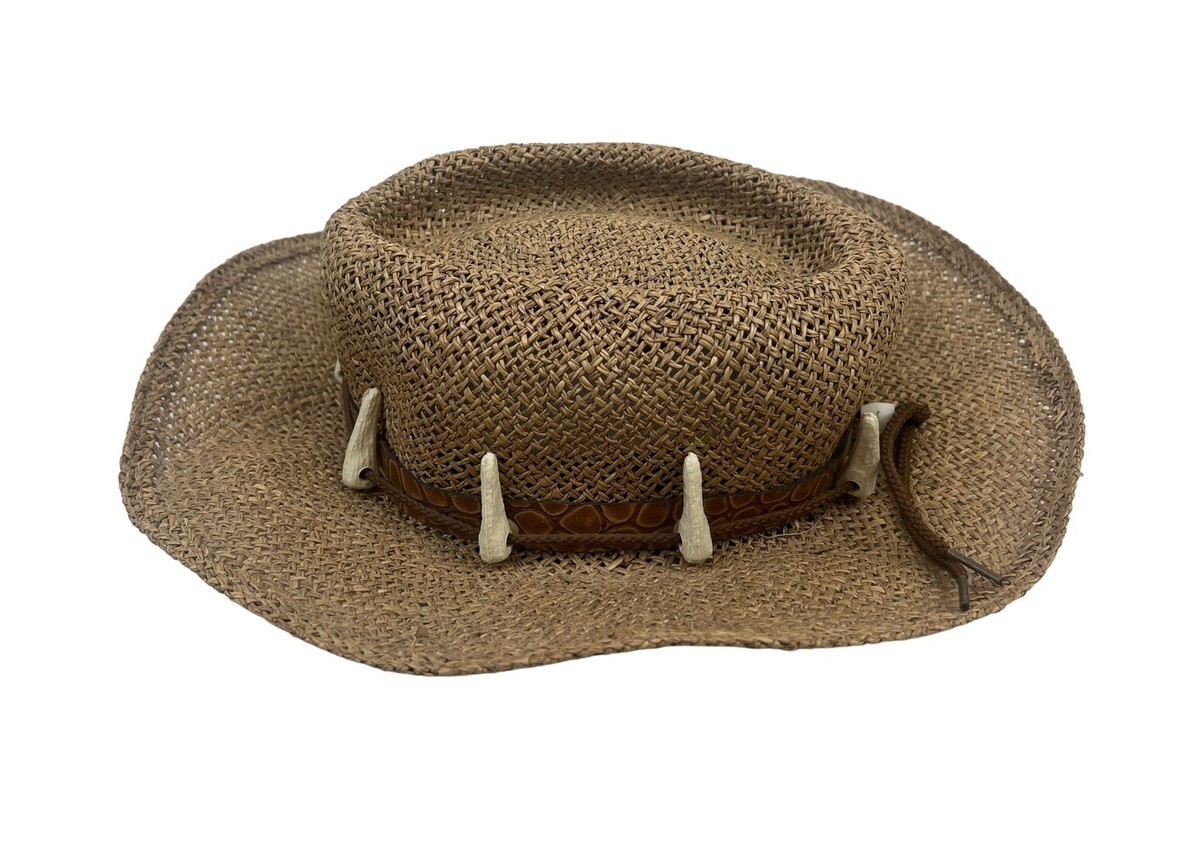 GETTY DUKE WOOL100% スリーピース CHODAI  Crocodile Dundee 2 Straw Hat Men's Size Small Vintage 1988 | eBay