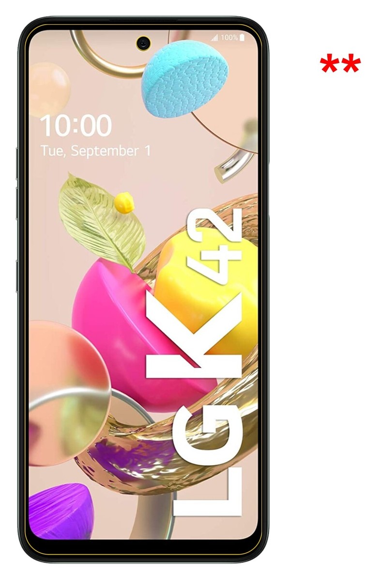 dipos I 2X Pellicola Protettiva Compatibile con LG K52 Protezione Vetro
