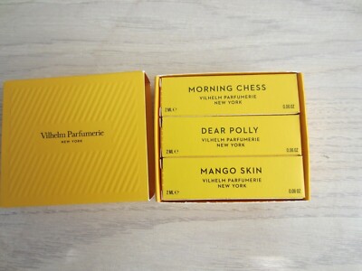 Vilhelm Parfumerie 3 pack Sample size spray  .06oz/2ml New w/box