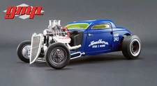 GMP 18829 1/18 Scale 1934 Southern Speed & Marine Altered Coupe Diecast Blue