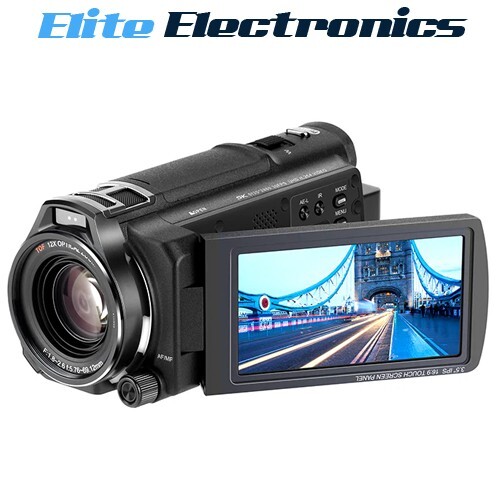 ORDRO XV80 5K 12X Optical Zoom Handycam Handheld Camera - Picture 1 of 6