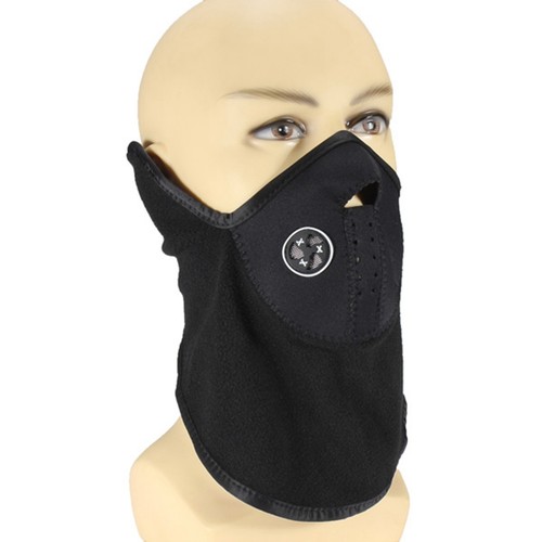 Half Face Mask Motorcycle Snowboard MotorBike Bike Cycling Ski Neck Warmer Cover - Picture 5 of 6