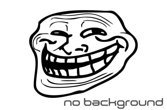 Troll Face Meme Sticker Vinyl Decal - Car Window Trollface Wall