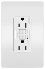 Legrand P&S radiant 1597-TRWRW 15A Tamper Weather Resistant Self Test GFCI 