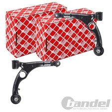 2X FEBI QUERLENKER SATZ VORNE UNTEN PASSEND FÜR FIAT STILO LINKS+RECHTS