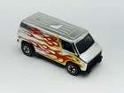 Hot Wheels Redline SUPER VAN Super Chrome Flames Flying Colors Very Nice !!