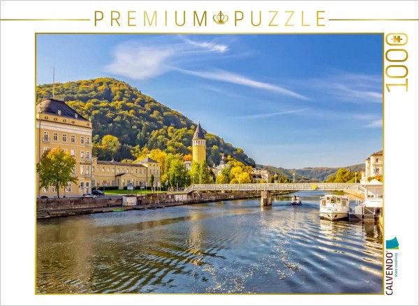 Calvendo Puzzle Bad Ems On The Lahn | 1000 Pieces, Finished Size 25.2 × 18.9 In-image