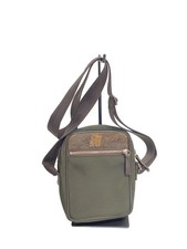 GUCCI Shoulder Bag GG Canvas Canvas BLK