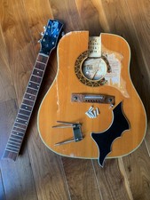 E-ros Acoustic Guitar Dakota 606 Spares/Repair (broken body)