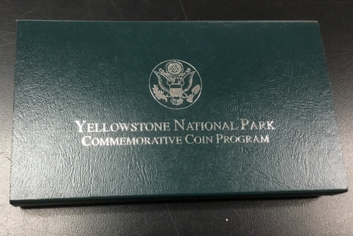 US Mint 1999 Yellowstone National Park Commemorative Silver Dollar $1 Coin - Picture 6 of 6