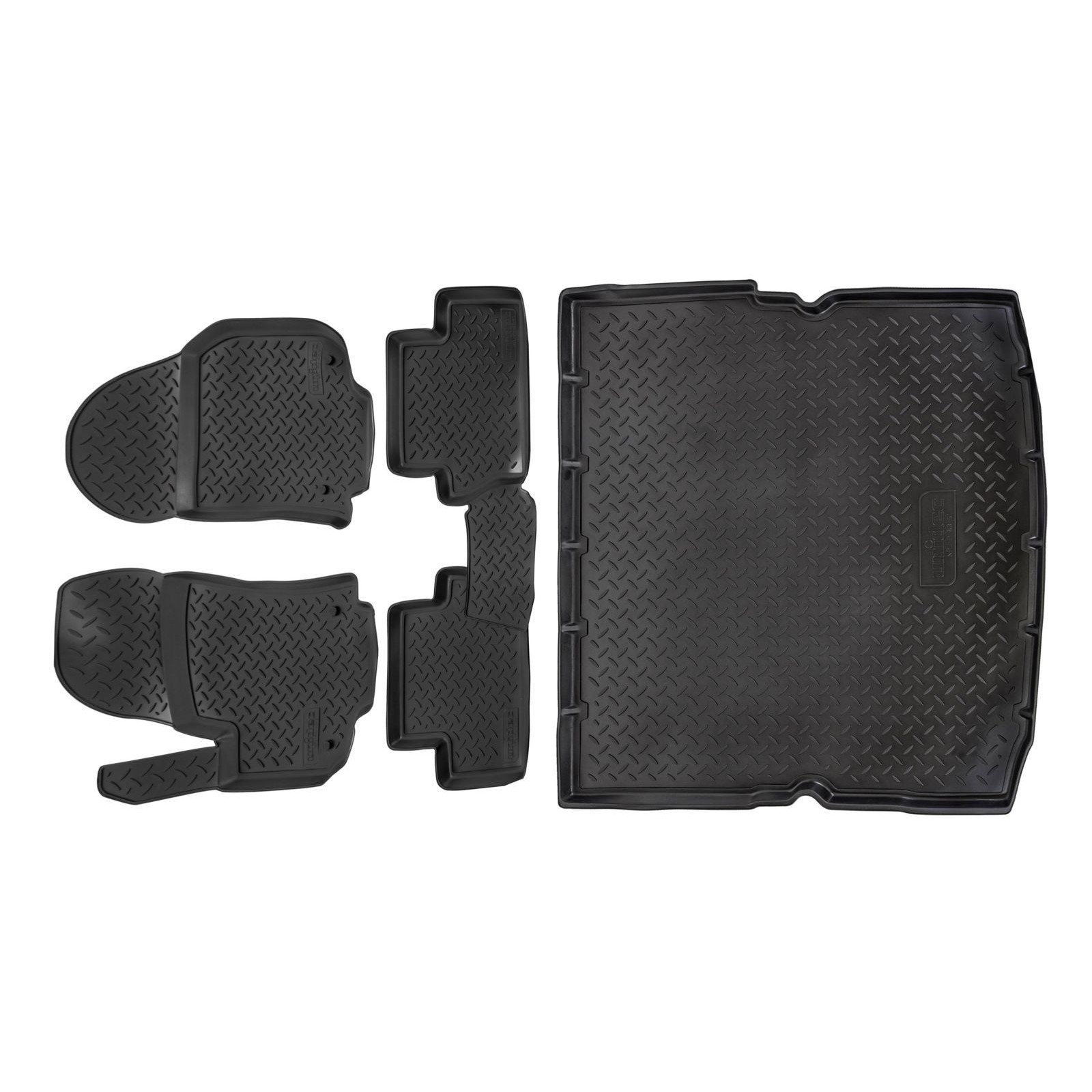 Tapis caoutchouc Opel Zafira B 2005-2011 protection habitacle et tapis de coffre