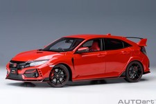 1/18 Honda Civic Type R (FK8) RHD Flame Red Model Car 2021 By AUTOart 73223
