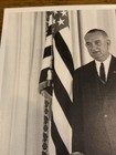 Vintage 10” x 8” Portrait of Lyndon B. Johnson, the 36th President of the U.S. — photo 7