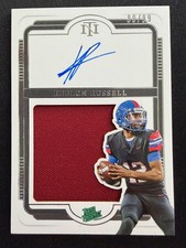 2025 National Treasures - KEELON RUSSELL #139 Silhouettes Patch Auto /99 Alabama