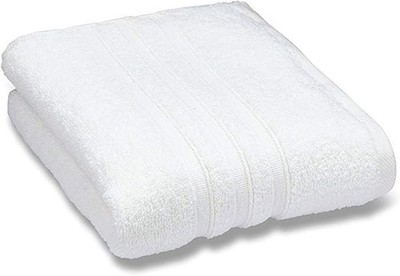 Catherine Lansfield Zero Twist Baumwolle 70 x 120 cm Badetuch weiß
