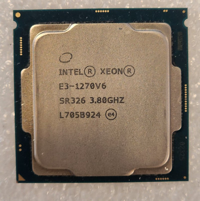 SR326 Intel Xeon E3-1270 v6 Quad-Core 3.80GHz LGA1151 Server Processor
