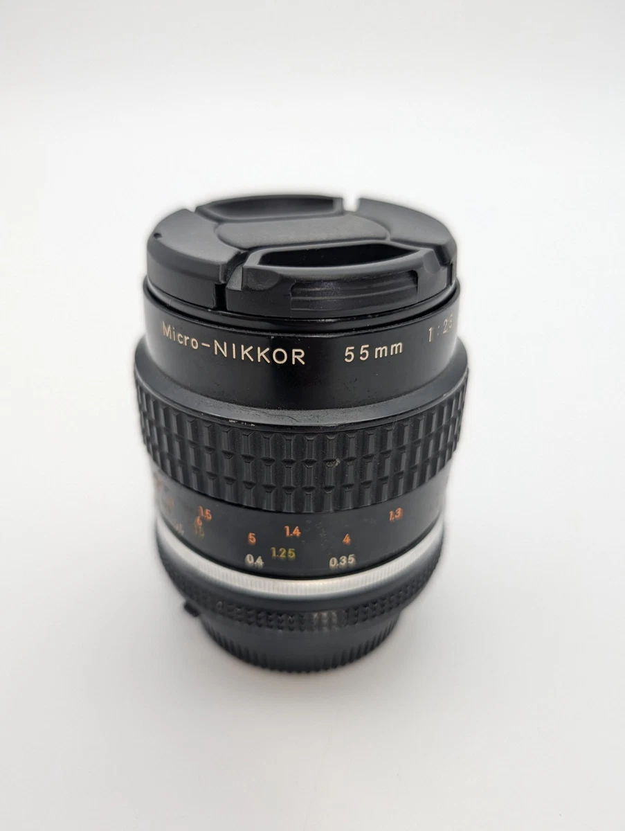 25+ Nikon Micro NIKKOR f/2.8 Camera Lenses 55mm Focal for sale
