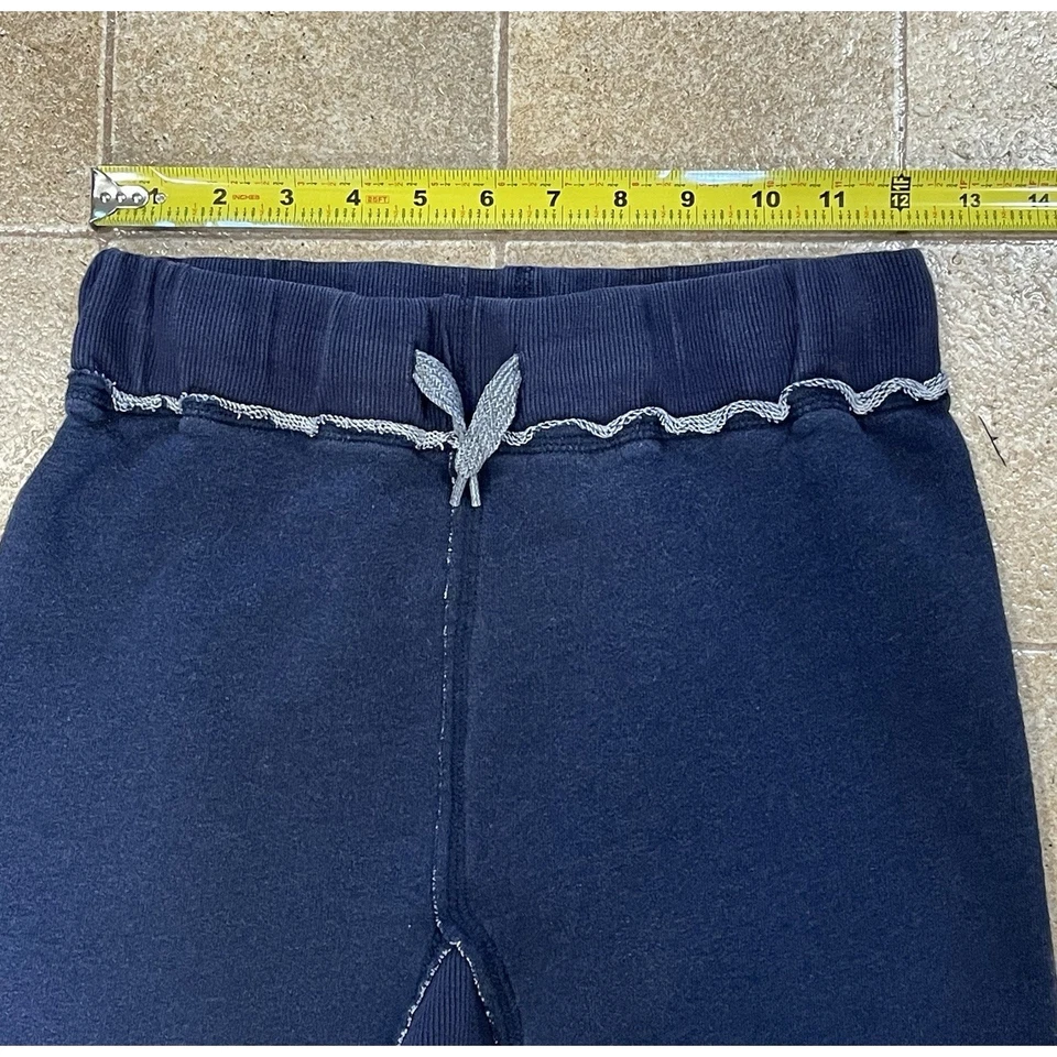 Appaman 蓝色慢跑运动裤青少年 12 码抽绳儿童休闲装 — 第 3/4 张图片