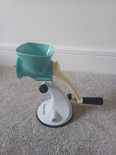 Vintage 1970s Spong N705 Mincer Brown With Suction Base Boxed With Instructions - Picture 9 of 12