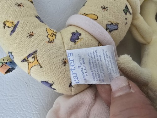 Juguete de peluche móvil vintage Carters John Lennon amor real - Imagen 12 de 12