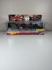 Marvel Avengers vs Age of Ultron 2014 Hot Wheels Toy Car 5-Pack Set B4