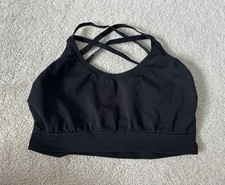 Size Medium Sports Bra With Crisscross Back