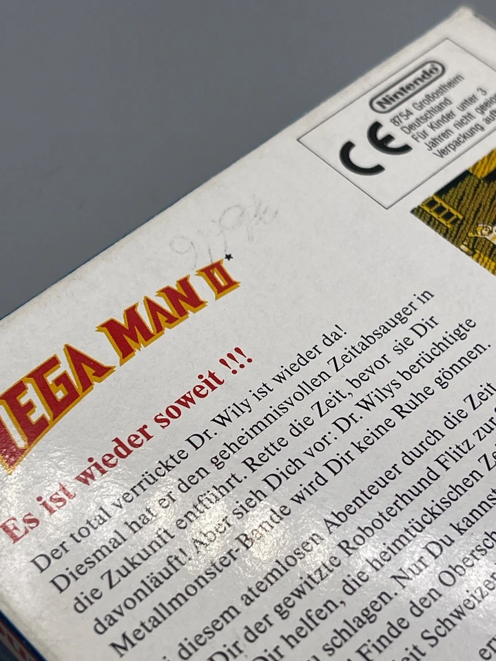 🌸Mega Man II (Nintendo Game Boy) GB Spiel in OVP GEBRAUCHT - Bild 3 von 4