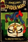 Amazing Spider-Man #35 Marvel 1966 (G/VG) 2nd App. Molten Man L@@K!