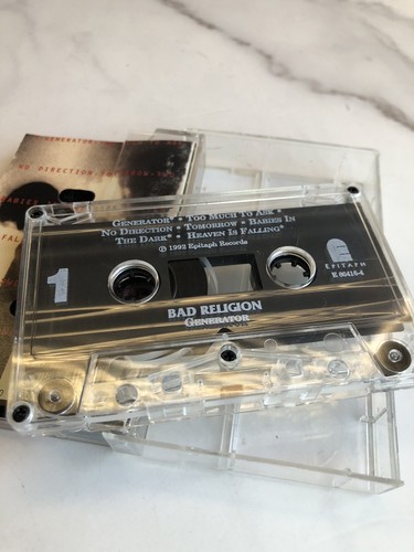 Generator by Bad Religion (Cassette, 1992) - Picture 4 of 6