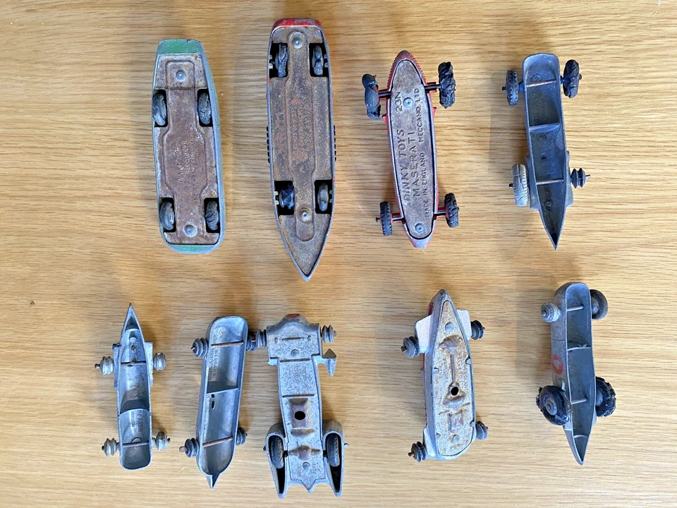 Lote de trabajo coches de carreras vintage diecast Dinky 23a Maserati 23m Foto 4 de 4