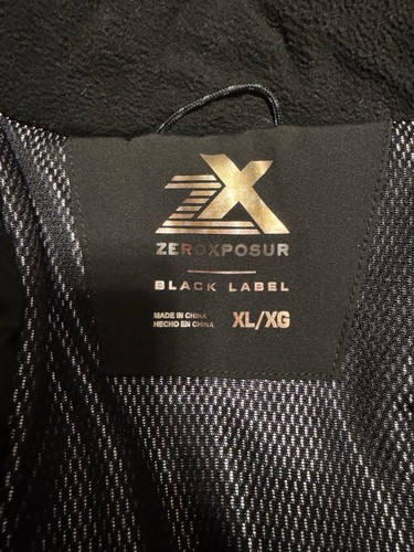 Zeroxposur Waterproof Insulated Hooded Jacket Black - Picture 2 of 2