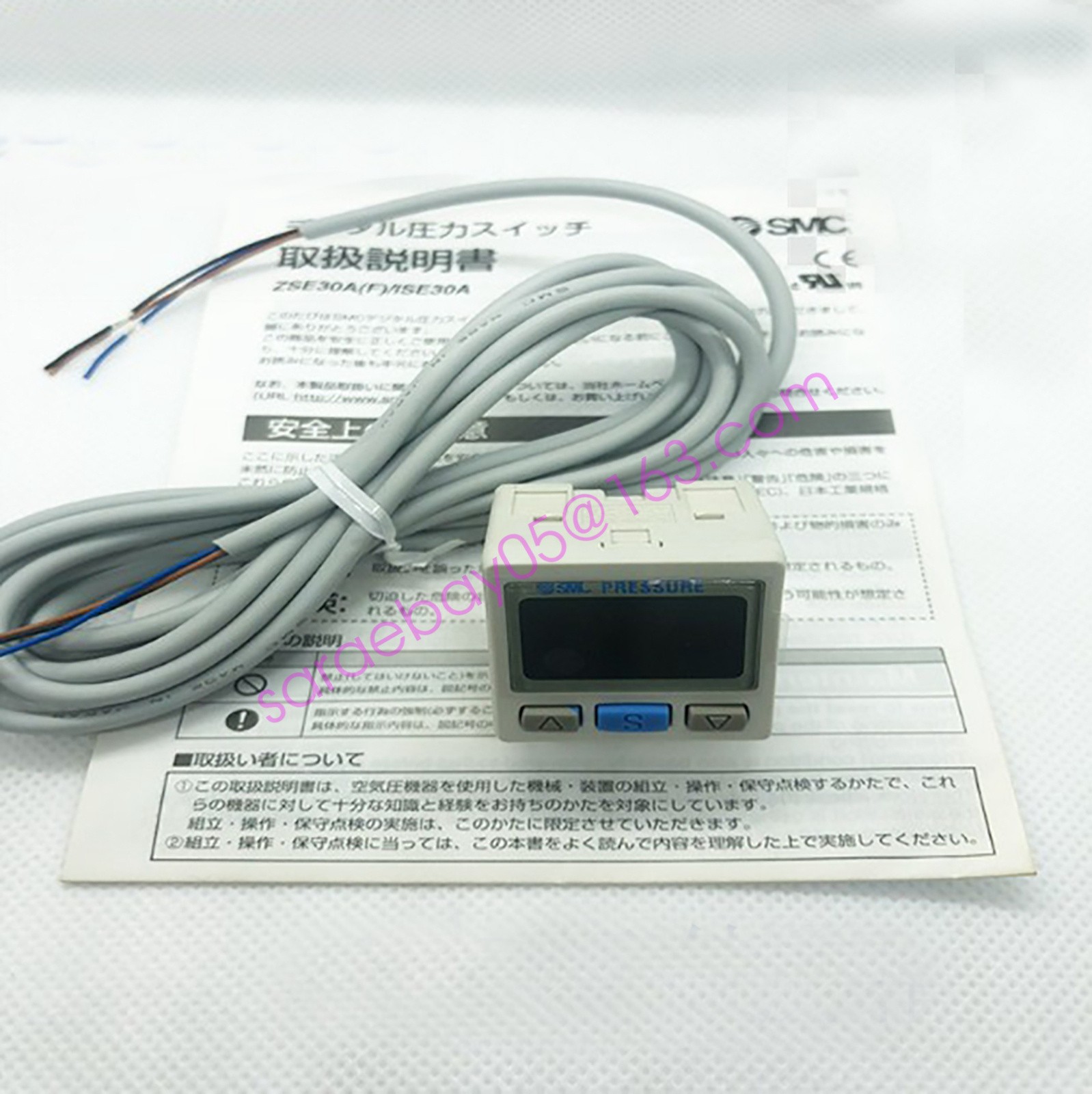 SMC ISE30A-01-N-L Digital Display Pressure Switch New ✦KD