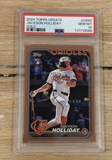 2024 Topps Update Jackson Holiday Gold /2024 PSA 10