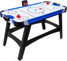 58in Mid-Size Arcade Style Air Hockey Table for Game Room, Home