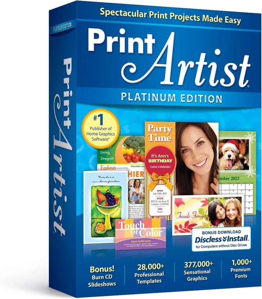 Print Artist Platinum 25: Professional Desktop Publishing Made Easy - Image 2 of 3