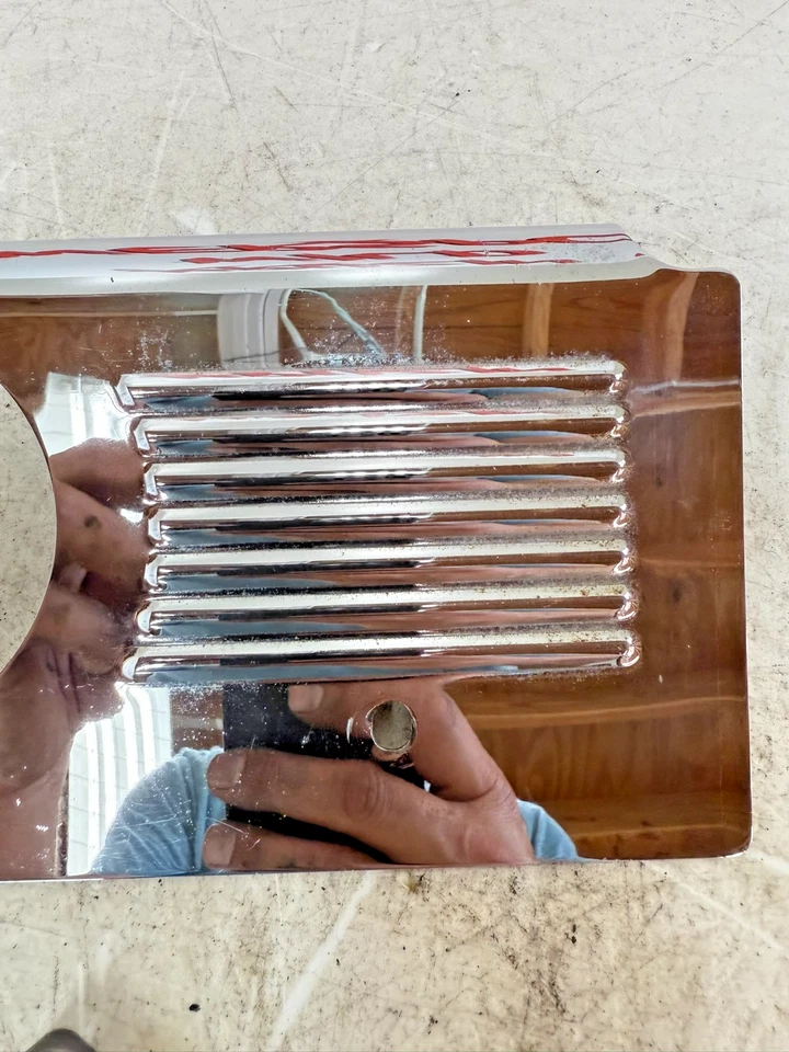 Harley Davidson Softail 1997 cubierta de bomba de aceite de transmisión cromada Foto 4 de 4