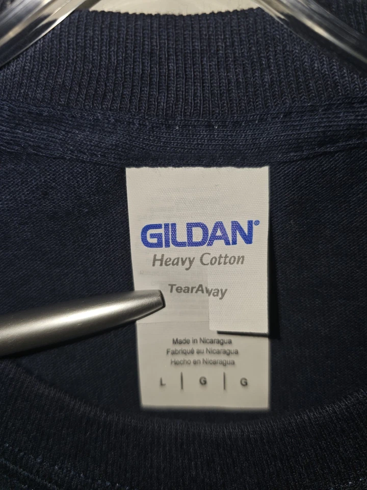 Camiseta grande de los Washington Nationals 2019 Champs para hombre azul con logotipo gráfico MLB Foto 3 de 4