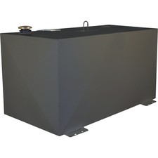 Better Built Steel Diesel Fuel Transfer Tank, 100-Gallon, Rectangular, Black,