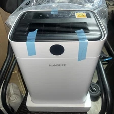 HUMSURE 50-Pint Dehumidifier – 3,500 Sq Ft Coverage, Drain Hose, AP16-2018EE