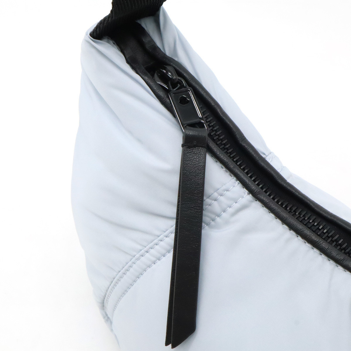 MONCLER Spread Small Hobo Bag One Shoulder Nylon Leather MONCLER Spread Small Hobo Bag One Shoulder Nylon Leather