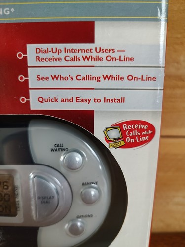 ATT 438 Internet Call Alert Waiting Dial Up Caller ID New Old Stock In Box - Zdjęcie 2 z 8