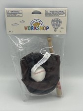 Build a Bear Accessory - Baseball Set - Teddy Accessory - 3 pcs. - NEW